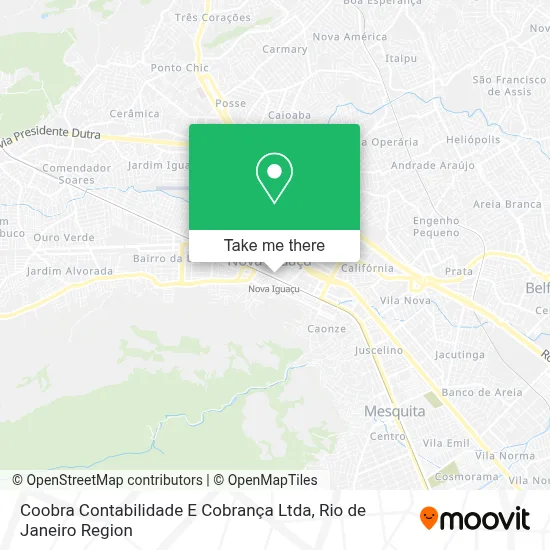 Coobra Contabilidade E Cobrança Ltda map