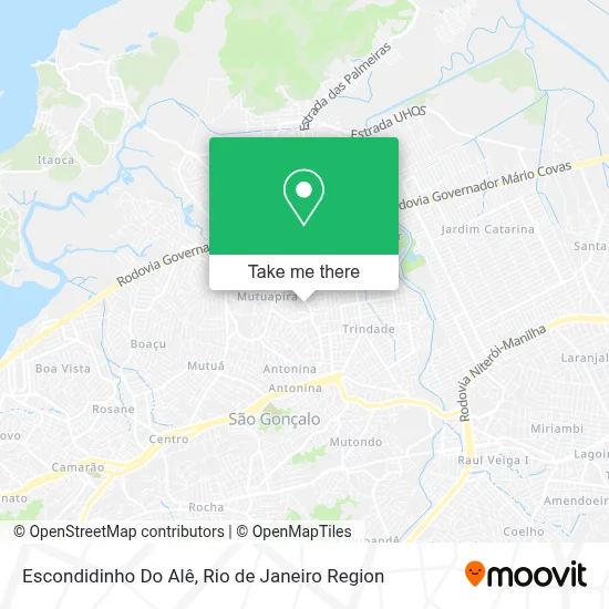 Escondidinho Do Alê map