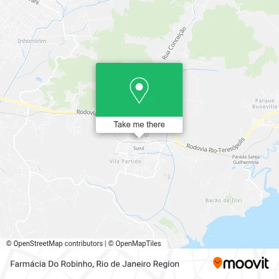 Farmácia Do Robinho map