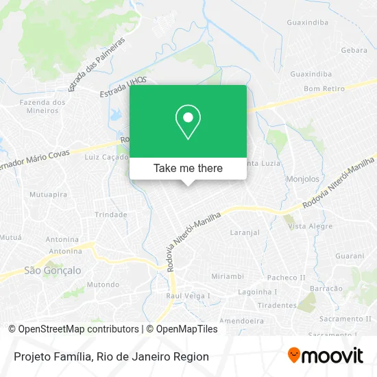 Projeto Família map