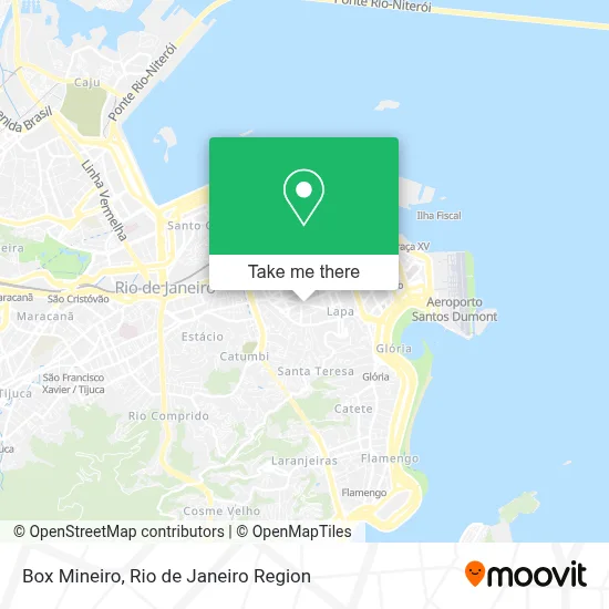 Box Mineiro map