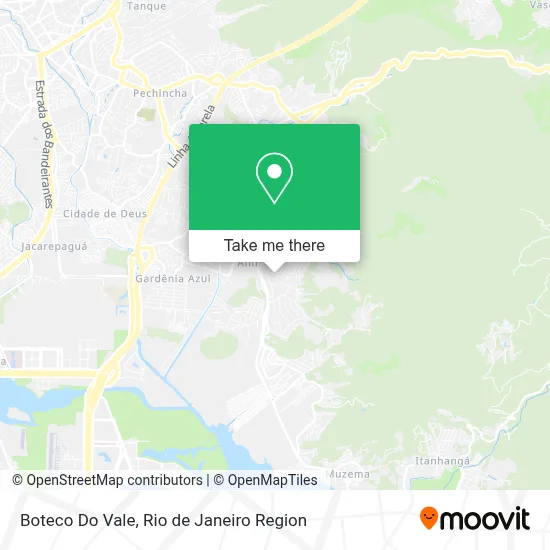 Boteco Do Vale map