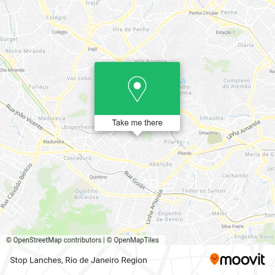 Stop Lanches map