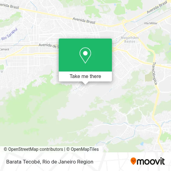 Barata Tecobé map