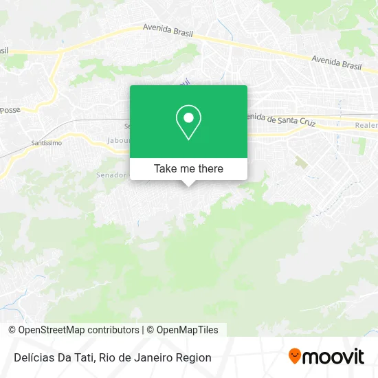 Delícias Da Tati map
