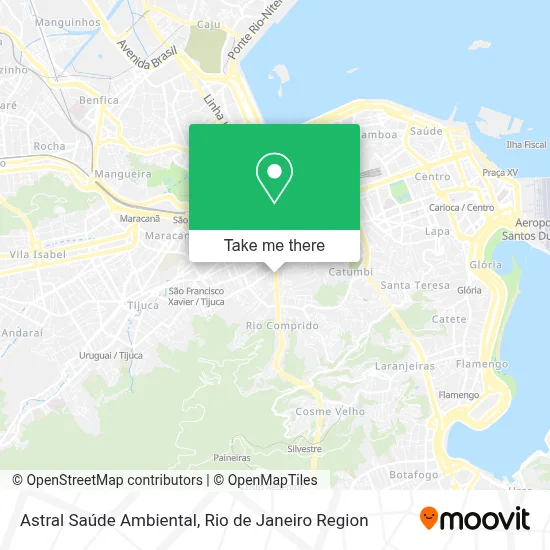 Astral Saúde Ambiental map