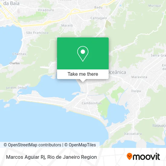 Marcos Aguiar Rj map
