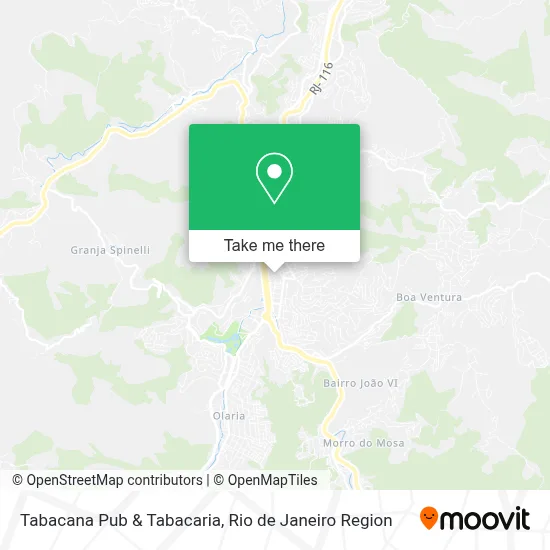 Tabacana Pub & Tabacaria map