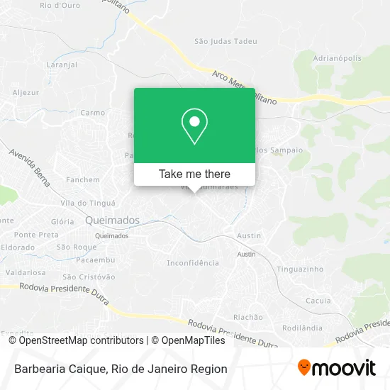 Barbearia Caique map