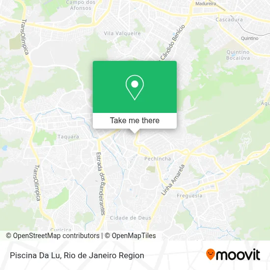 Piscina Da Lu map