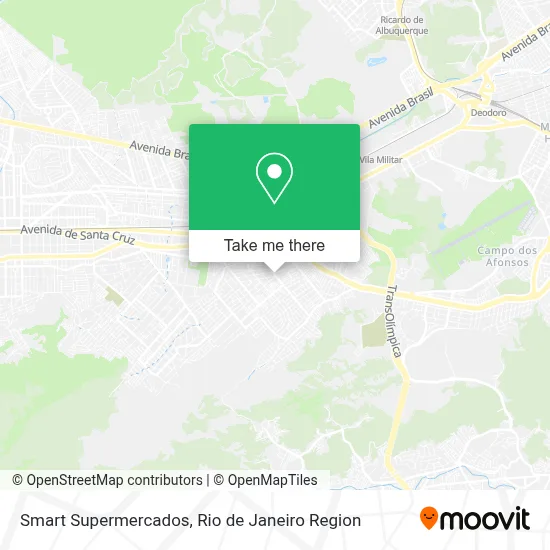 Smart Supermercados map
