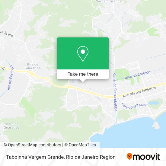 Taboinha Vargem Grande map