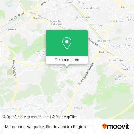 Marcenaria Valqueire map