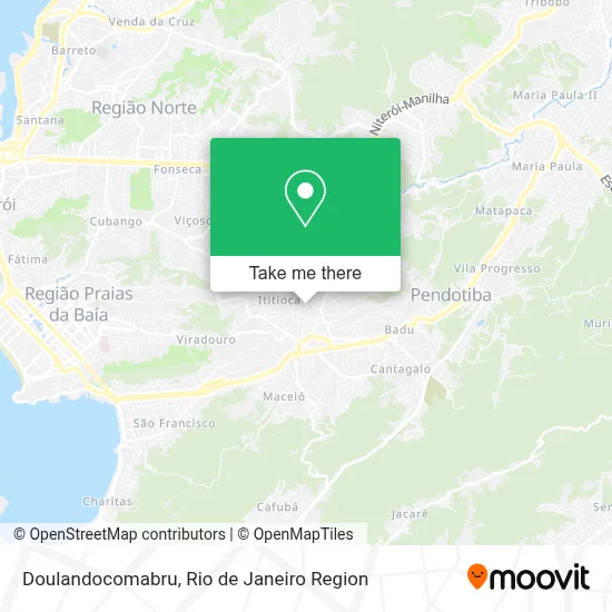Doulandocomabru map