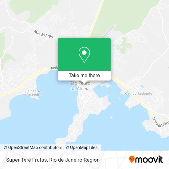 Super Terê Frutas map