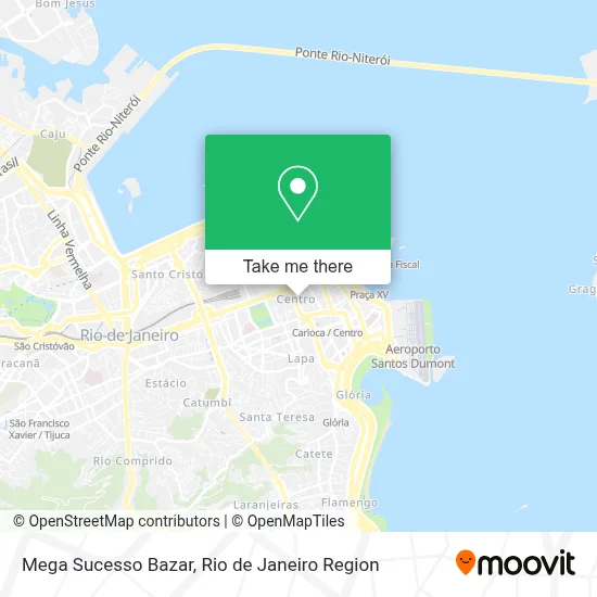 Mega Sucesso Bazar map
