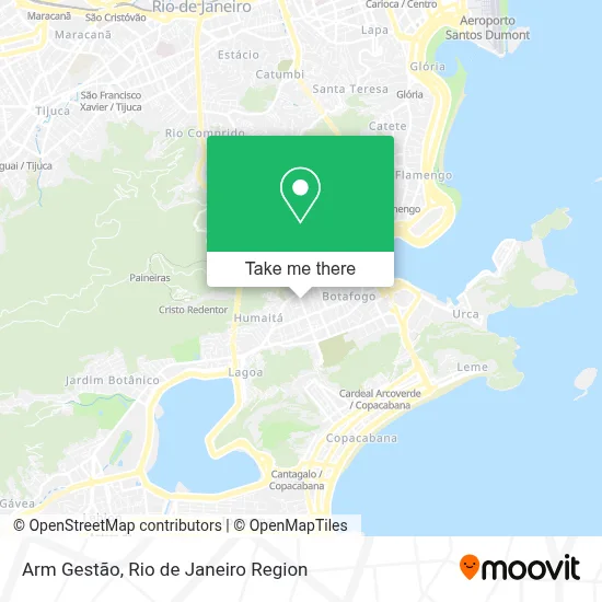 Arm Gestão map