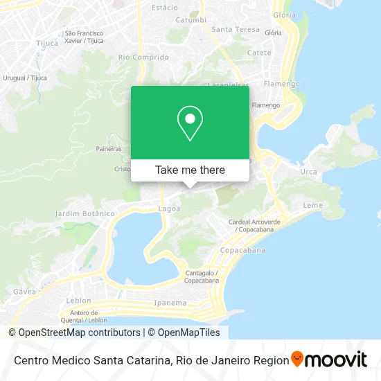 Centro Medico Santa Catarina map