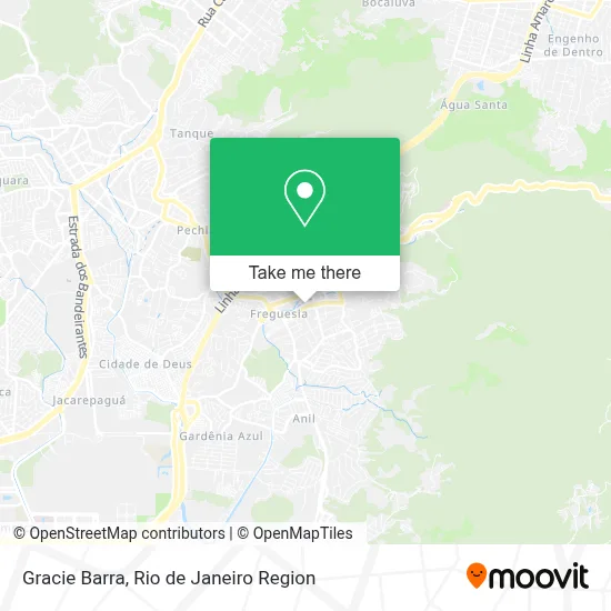 Gracie Barra map