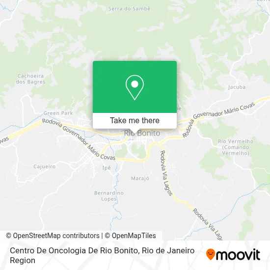 Centro De Oncologia De Rio Bonito map