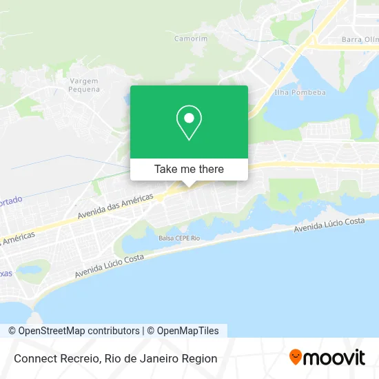 Connect Recreio map