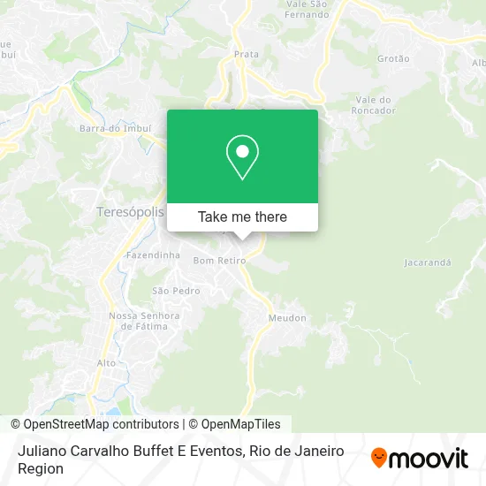 Juliano Carvalho Buffet E Eventos map