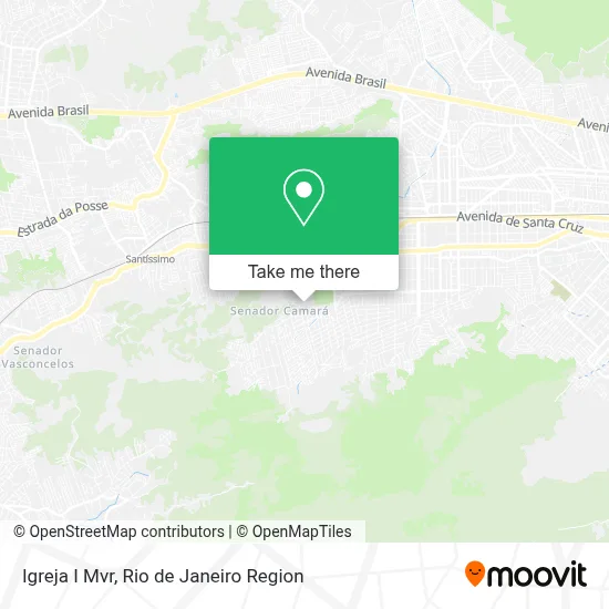 Igreja I Mvr map