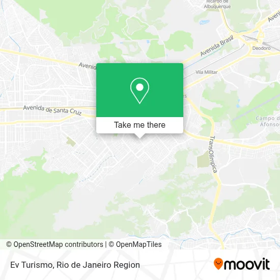 Ev Turismo map