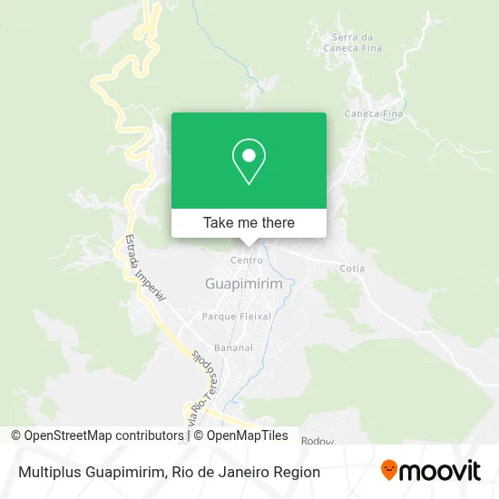 Multiplus Guapimirim map