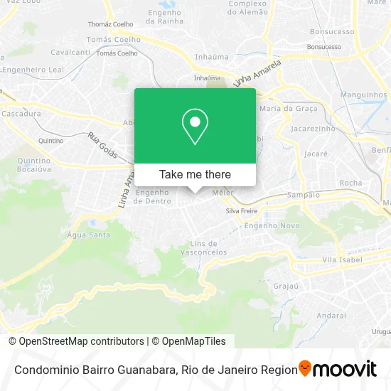 Condominio Bairro Guanabara map