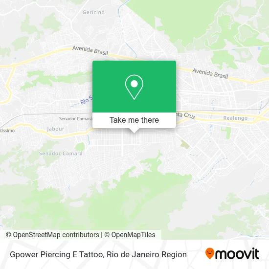 Gpower Piercing E Tattoo map