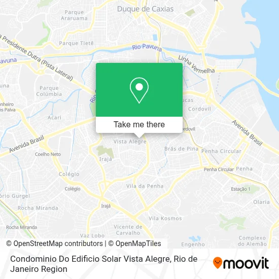 Condominio Do Edificio Solar Vista Alegre map