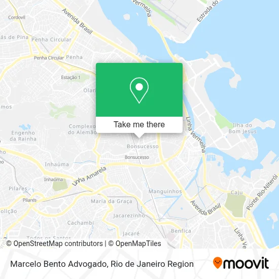 Marcelo Bento Advogado map