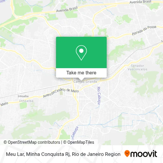 Meu Lar, Minha Conquista Rj map