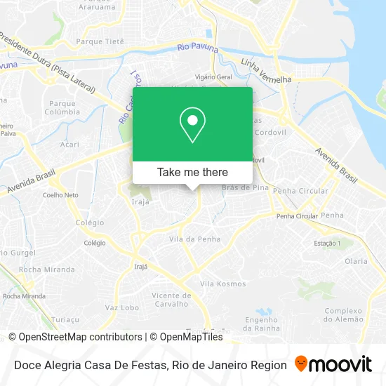 Doce Alegria Casa De Festas map