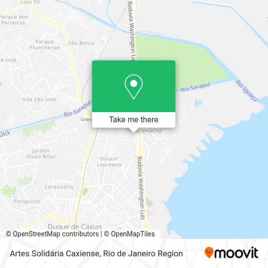 Artes Solidária Caxiense map