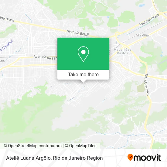 Ateliê Luana Argôlo map
