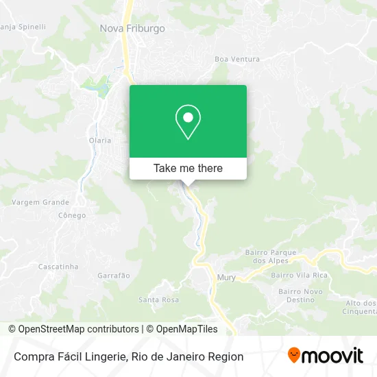 Compra Fácil Lingerie map