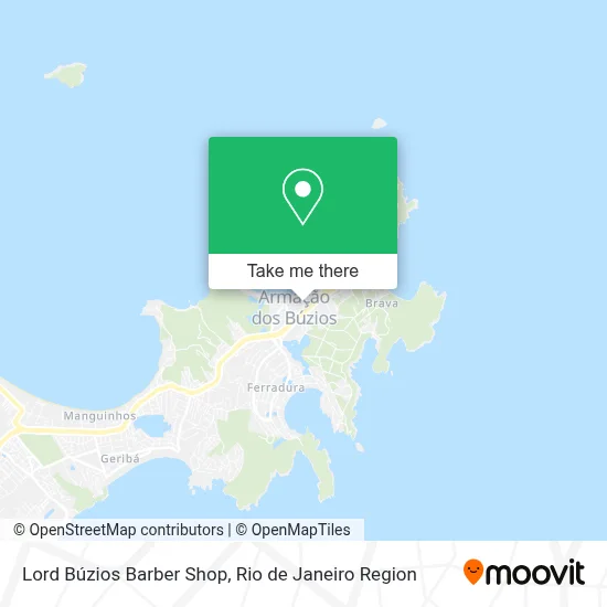 Lord Búzios Barber Shop map