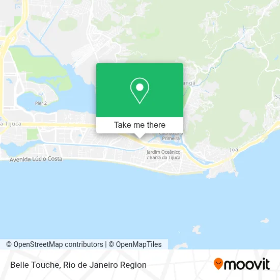 Belle Touche map