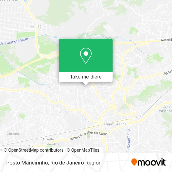 Posto Maneirinho map