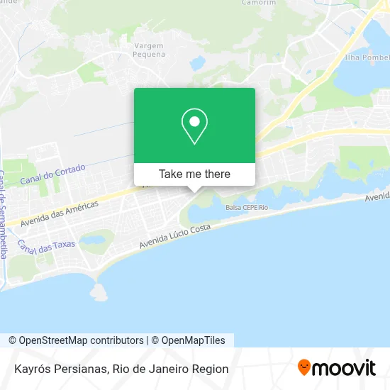 Kayrós  Persianas map
