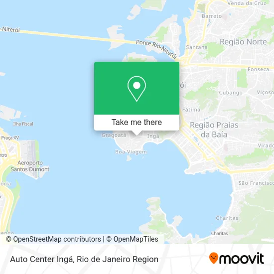 Auto Center Ingá map
