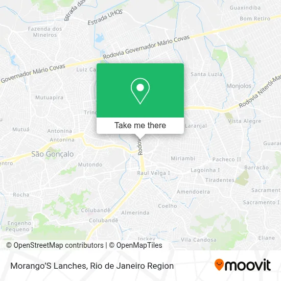 Morango’S Lanches map