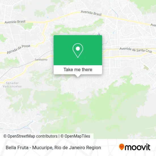 Bella Fruta - Mucuripe map