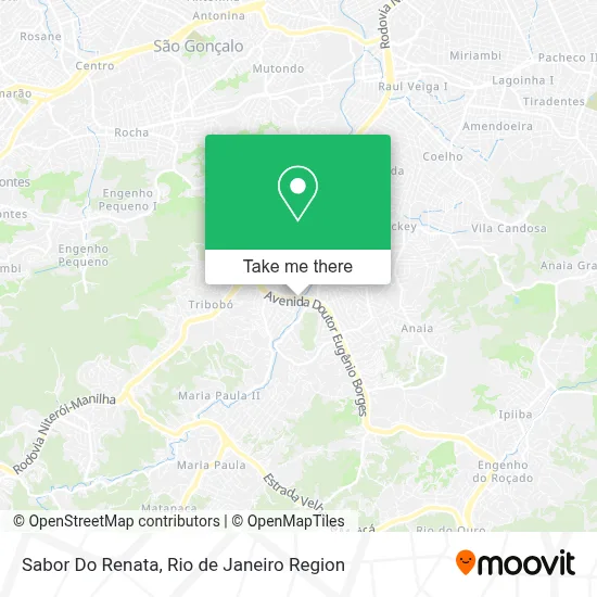 Sabor Do Renata map