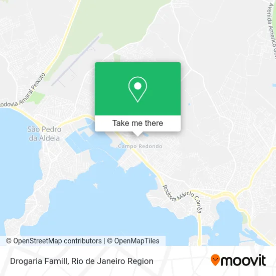 Drogaria Famill map