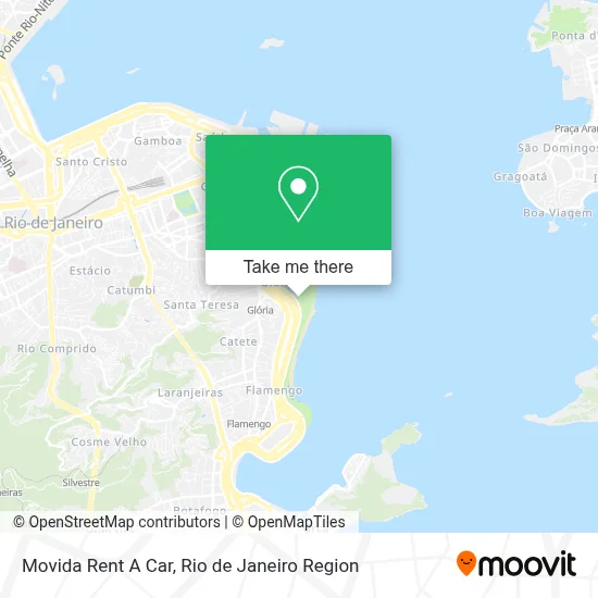 Movida Rent A Car map