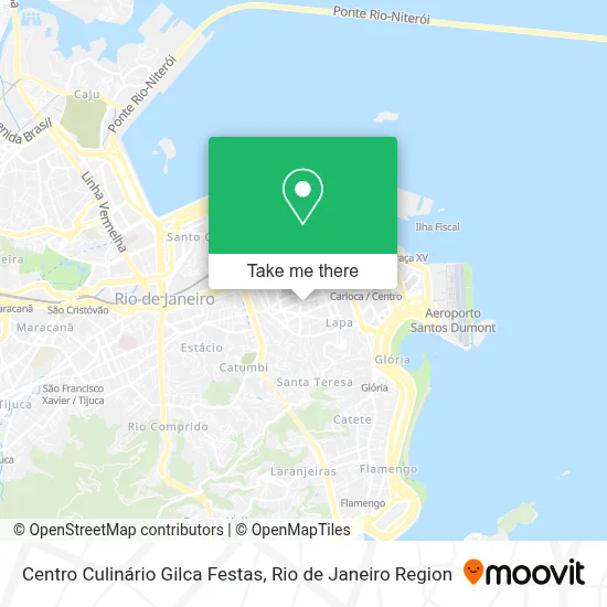 Centro Culinário Gilca Festas map