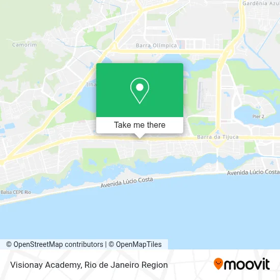 Visionay Academy map